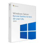 Windows Server 2022 RDS 50 User CAL – רישיון RDS ל-50 משתמשים לווינדוס סרבר 2022