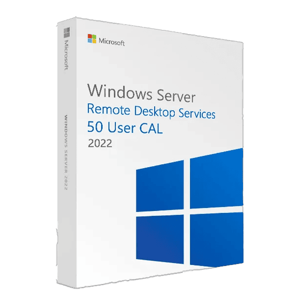 Windows Server 2022 RDS 50 User CAL – רישיון RDS ל-50 משתמשים לווינדוס סרבר 2022