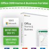 אופיס לבית ולעסק 2019 / Microsoft Office Home & Business 2019 MAC - רישיון פרטי + עסקי