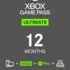 גיים פאס - Xbox Game Pass Ultimate - גיים פאס לאקס בוקס ולמחשב מנוי ל12 חודשים+עד חודשיים מתנה