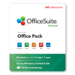 OfficeSuite Personal משתמש אחד | רישיון שנתי - SeKeys