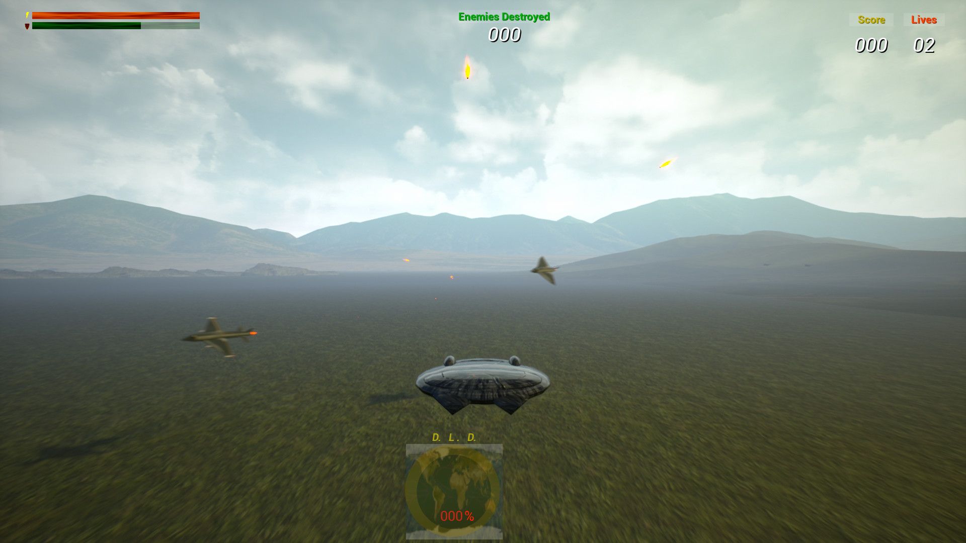 Alien Invasion 3D part 2 - למחשב