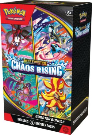קלפי פוקימון בוסטר באנדל Chaos Rising (ME04) – 6 מארזים - SeKeys