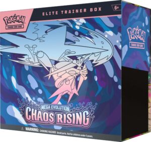 קלפי פוקימון אליט טריינר בוקס Chaos Rising (ME04) – ETB - SeKeys