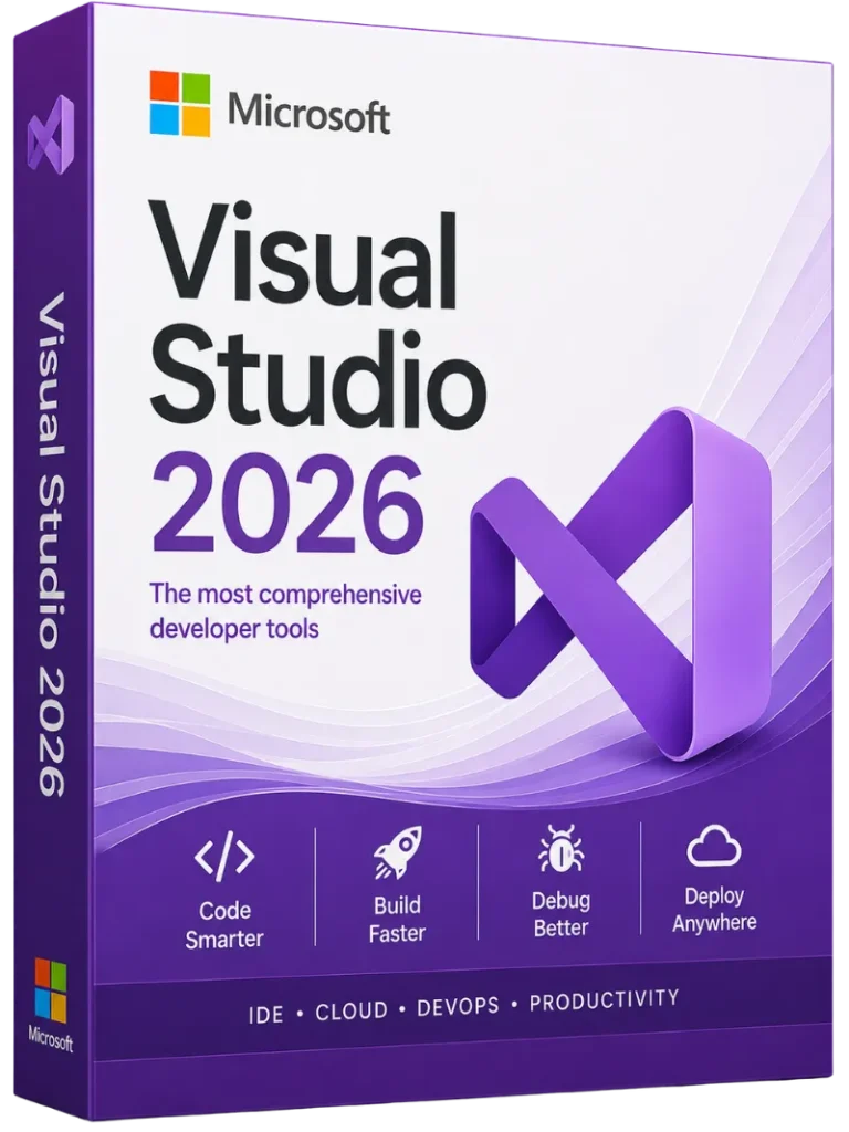 Visual Studio 2026 Professional – ויז'ואל סטודיו 2026 פרופשיונל